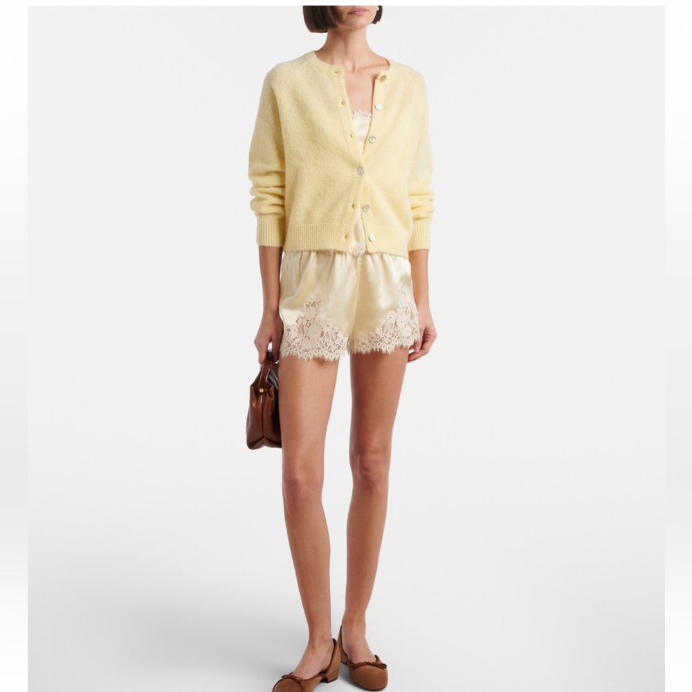 DOEN NWOT PETRA CARDIGAN IN YELLOW